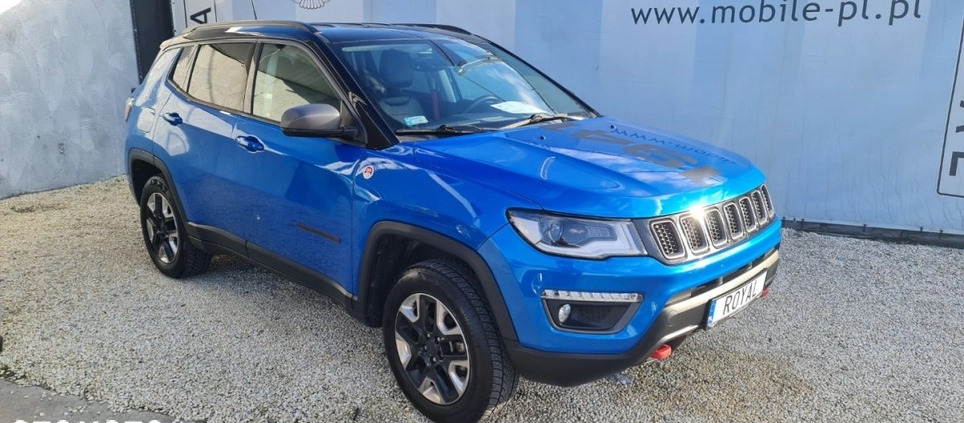 Jeep Compass cena 78900 przebieg: 99500, rok produkcji 2018 z Kępno małe 562